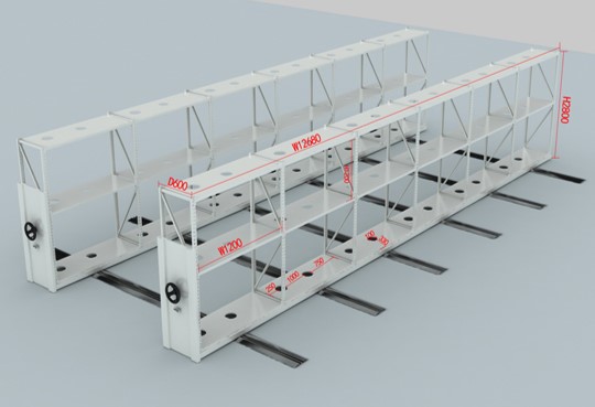 Kinh nghiệm chọn mua kệ di động mobile shelving chất lượng cao
