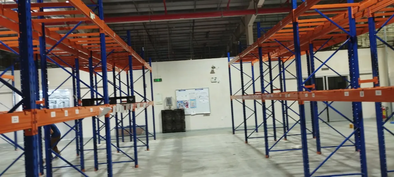 Hệ kệ pallet lắp đặt hoàn chỉnh sẵn sàng bàn giao đưa vào sử dụng