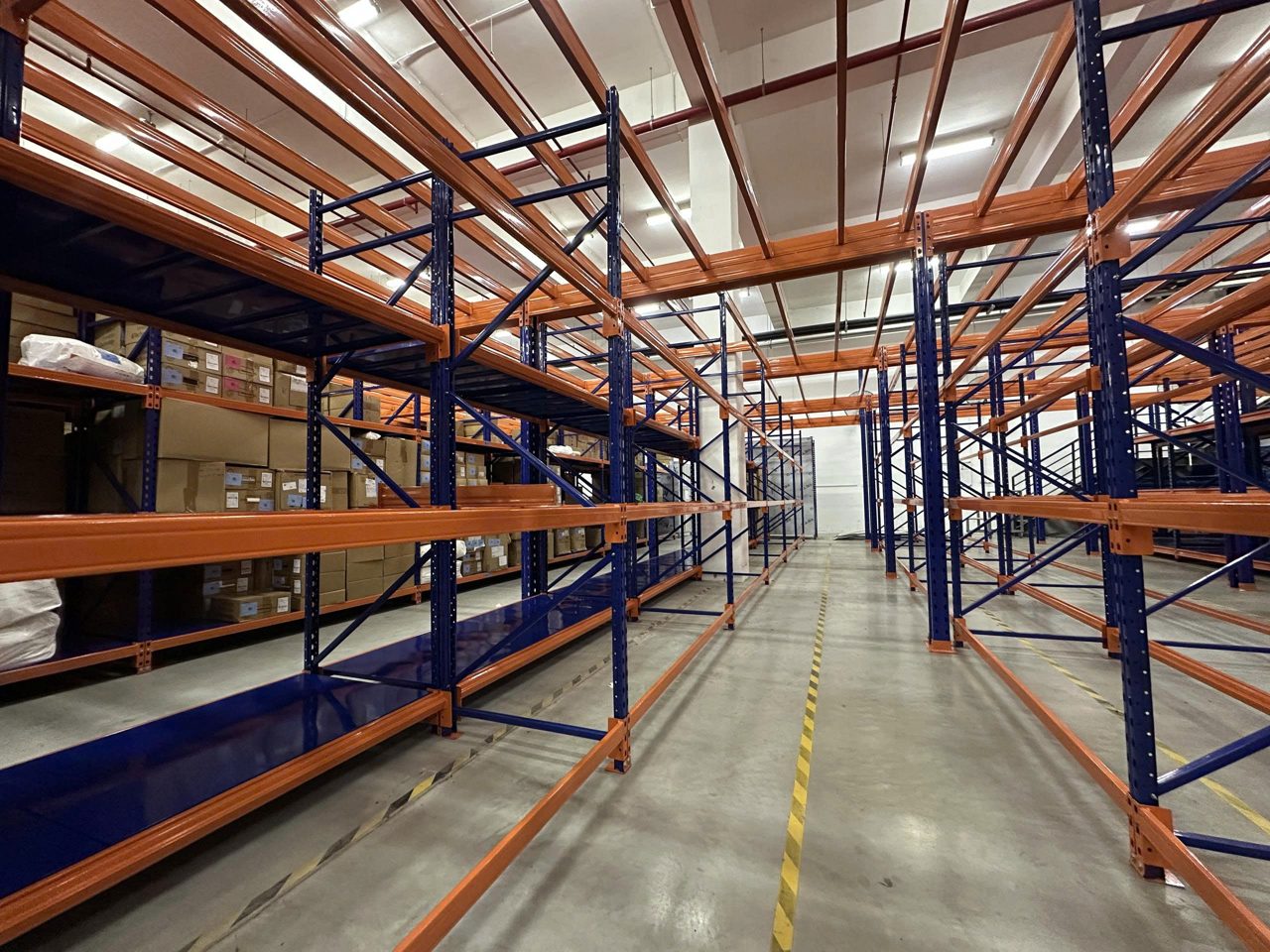 Chi tiết khung và beam hệ kệ nhiều tầng Long Quyền