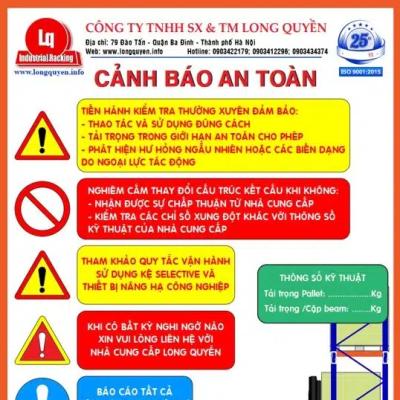Checklist nghiệm thu kệ kho sau lắp đặt